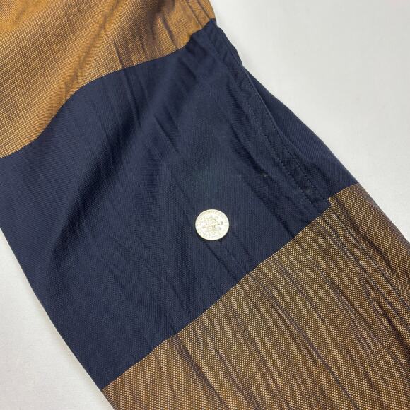 Fred Perry Bold Stripe Oxford Woven Button Down Shirt Men's Medium Quiet Luxury - Picture 11 of 12